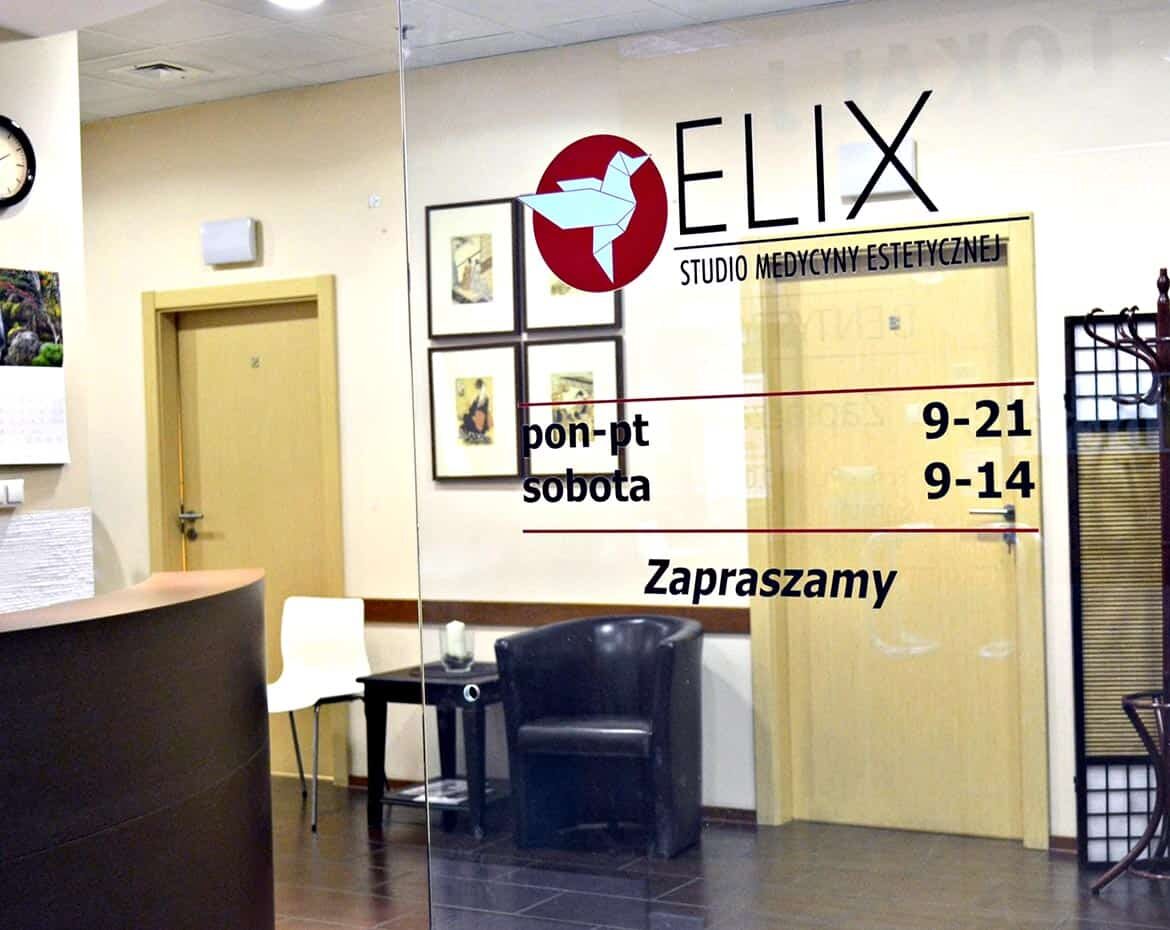 Studio medycyny estetycznej Elix - wejście